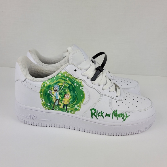 rick and morty air forces 1